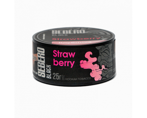 Табак для кальяна Sebero Black Strawberry (Себеро Блэк - Клубника) -25 гр Табак для кальяна Sebero Black Strawberry (Себеро Блэк - Клубника) -25 гр