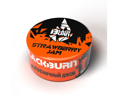 Табак для кальяна BlackBurn Strawberry Jam (БлэкБерн - Клубничный джем) - 25 гр