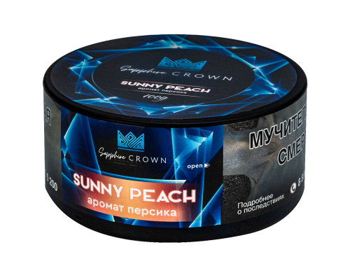 Табак для кальяна Sapphire Crown Sunny Peach (Сапфир Краун - Солнечный персик) - 100 гр Табак для кальяна Sapphire Crown Sunny Peach (Сапфир Краун - Солнечный персик) - 100 гр