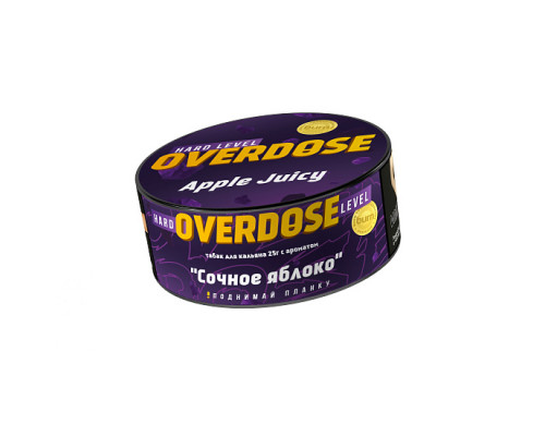 Табак для кальяна Overdose Apple Juice  (Овердоз - Сочное яблоко) - 25 гр