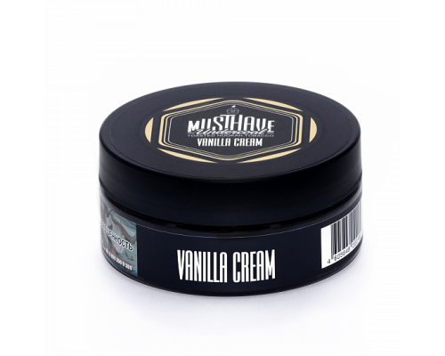 Табак для кальяна Must Have Vanilla Cream (Мастхэв - Ванильный крем) - 125 гр