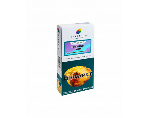 Табак для кальяна Spectrum Ice Fruit Gum (Спектрум - Ледяная фруктовая жвачка) - 100 гр