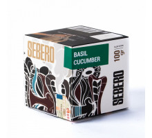 Табак для кальяна Sebero Basil-Cucumber - 100 гр