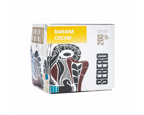 Табак для кальяна Sebero Banana Cream (Себеро - Банановый крем) - 200 гр