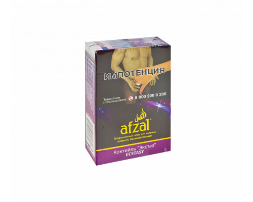 Табак AFZAL - ECSTASY - 40 ГР - Вишня Клубника Лёд