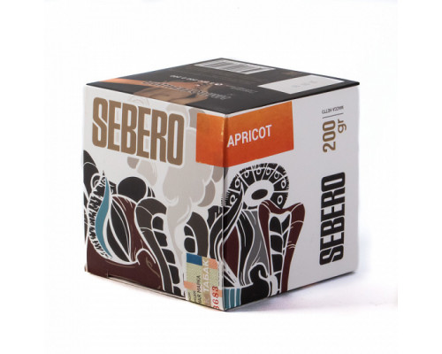 Табак для кальяна Sebero Apricot (Себеро - Абрикос) - 200 гр