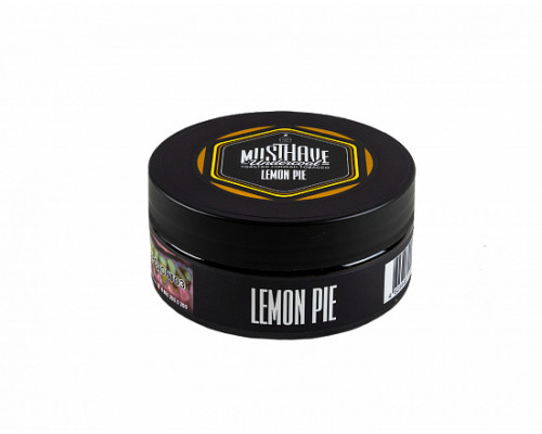 Табак для кальяна Must Have Lemon Pie (Мастхэв - Лимонный пирог) - 125 гр
