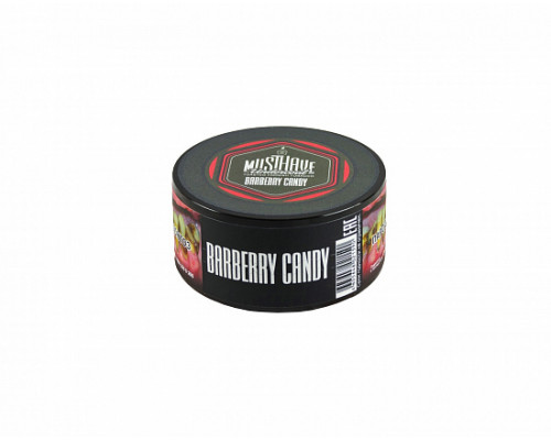 Табак для кальяна Must Have Barberry Candy (Мастхэв - Барбарисовая конфета) -25 гр