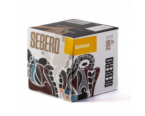 Табак для кальяна Sebero Banana (Себеро - Банан) - 200 гр
