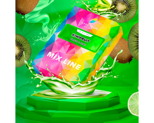 Табак для кальяна Spectrum Mix Line Kiwifruit (Спектрум Микс Лайн - Смузи с киви) - 40 гр