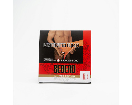 Табак SEBERO - WESTERN - 60 ГР LIMITED -   