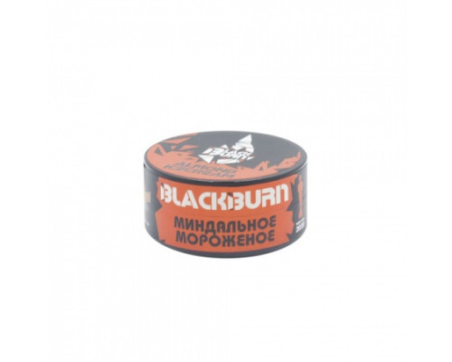 Табак для кальяна BlackBurn Almond Icecream (БлэкБерн - Мороженое с миндальным орехом) - 25 гр