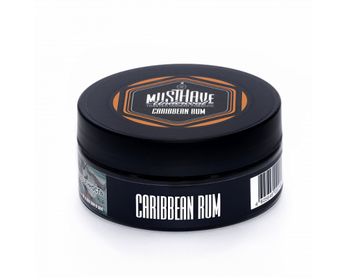Табак для кальяна Must Have Caribbean Rum (Мастхэв - Карибский Ром) -125 гр