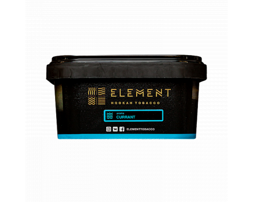 Табак для кальяна Element Вода Currant (Элемент Вода - Смородина) - 200 гр