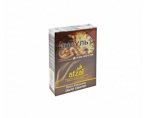 Табак AFZAL - CREME CARAMEL - 40 ГР - Карамель Крем 