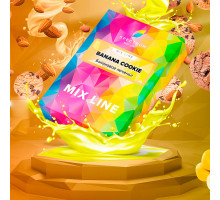Табак для кальяна Spectrum Mix Line Banana Cookie - 40 гр