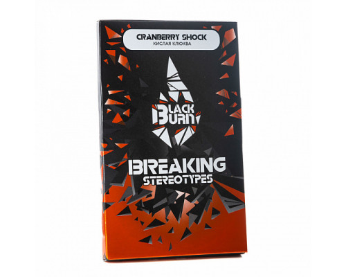 Табак для кальяна BlackBurn Cranberry Shock (БлэкБерн - Кислая клюква) - 100 гр