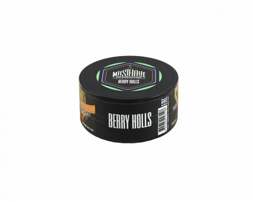 Табак для кальяна Must Have Berry Holls (Мастхэв - Лесные ягоды, Эвкалипт) - 25 гр