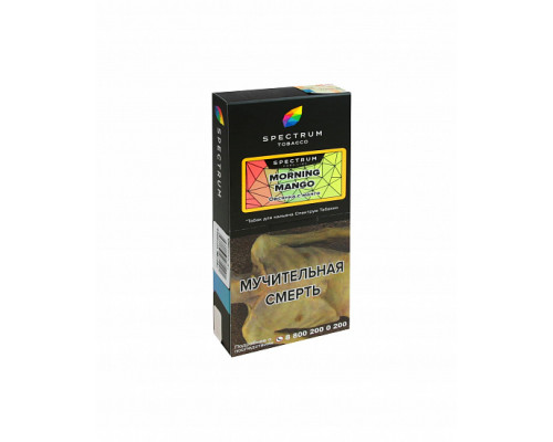 Табак для кальяна Spectrum Hard Line Morning Mango (Спектрум Хард Лайн - Овсянка с манго) - 100 гр