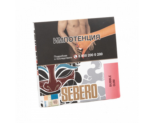 Табак для кальяна Sebero Bubble Gum (Себеро - Бабл Гам) - 40 гр
