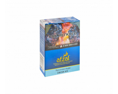 Табак AFZAL - CRUSH ICE - 40 ГР - Лёд Мята 