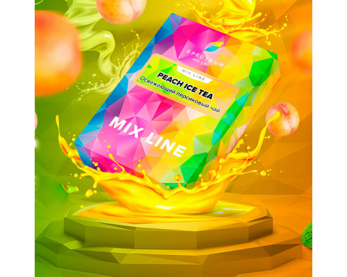 Табак для кальяна Spectrum Mix Line Peach Ice Tea (Спектрум Микс Лайн - Персиковый чай) - 40 гр
