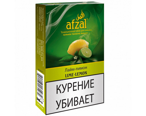 Табак AFZAL - LIME LEMON - 40 ГР - Лимон Лайм 