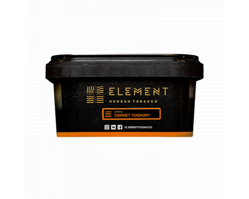 Табак для кальяна Element Земля Garnet Yoghurt (Элемент Земля - Гранатовый йогурт) - 200 гр