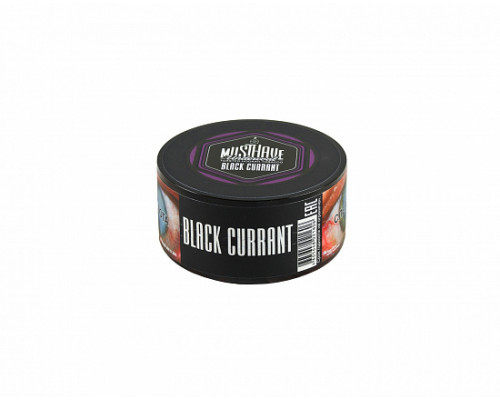 Табак для кальяна Must Have Black Currant (Мастхэв - Черная смородина) -25 гр