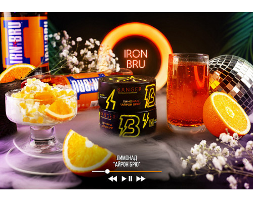 Табак для кальяна Banger Iron Bru (Бэнгер - Лимонад Айрон-Брю) - 25 гр
