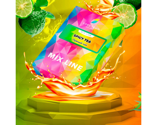 Табак для кальяна Spectrum Mix Line Spicy Tea (Спектрум Микс Лайн - Пряный чай) - 40 гр