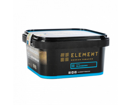 Табак для кальяна Element Вода Blackberry (Элемент Вода - Ежевика) - 200 гр