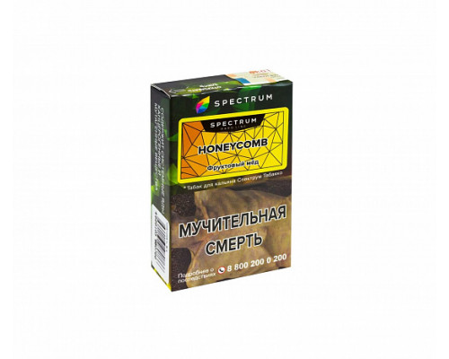 Табак для кальяна Spectrum Hard Line Honeycomb (Спектрум Хард Лайн - Фруктовый мёд) - 40 гр