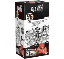 Уголь COCO DJANGO (22mm) - 1KG - 96 BRICKS
