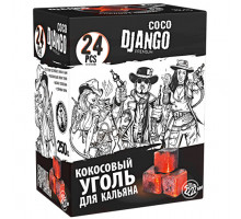 Уголь COCO DJANGO (22mm) - 250GR - 24 BRICKS
