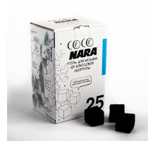 Кокосовый уголь COCONARA (25mm) - 1KG - 72 BRICKS