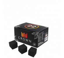 Уголь для кальяна CROWN (22mm) - 250GR - 24 BRICKS