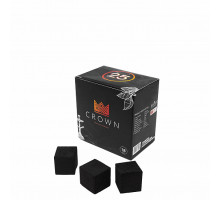Уголь для кальяна CROWN (25mm) - 250GR - 18 BRICKS