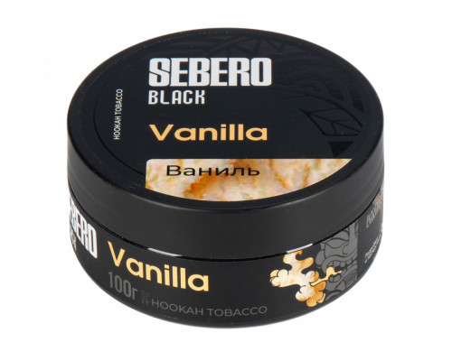 Табак для кальяна Sebero Black Vanilla (Себеро Блэк - Киви) - 100 гр Табак для кальяна Sebero Black Vanilla (Себеро Блэк - Киви) - 100 гр