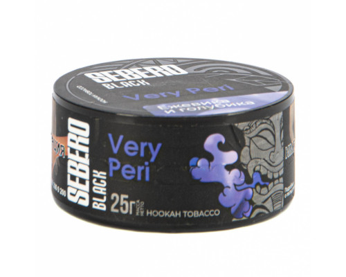 Табак для кальяна Sebero Black Very Peri (Себеро Блэк - Ежевика, Голубика) -25 гр Табак для кальяна Sebero Black Very Peri (Себеро Блэк - Ежевика, Голубика) -25 гр