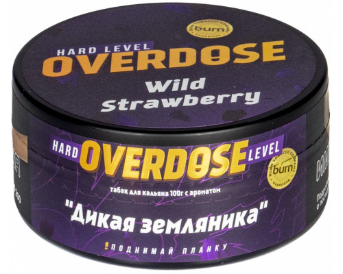 Табак для кальяна Overdose Wild Strawberry  (Овердоз - Дикая земляника) - 100 гр