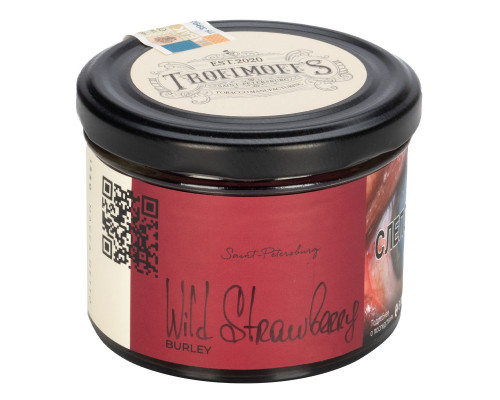 Табак для кальяна Trofimoff’s (Burley) Wild Strawberry (Трофимов - Дикая Земляника) -125 гр